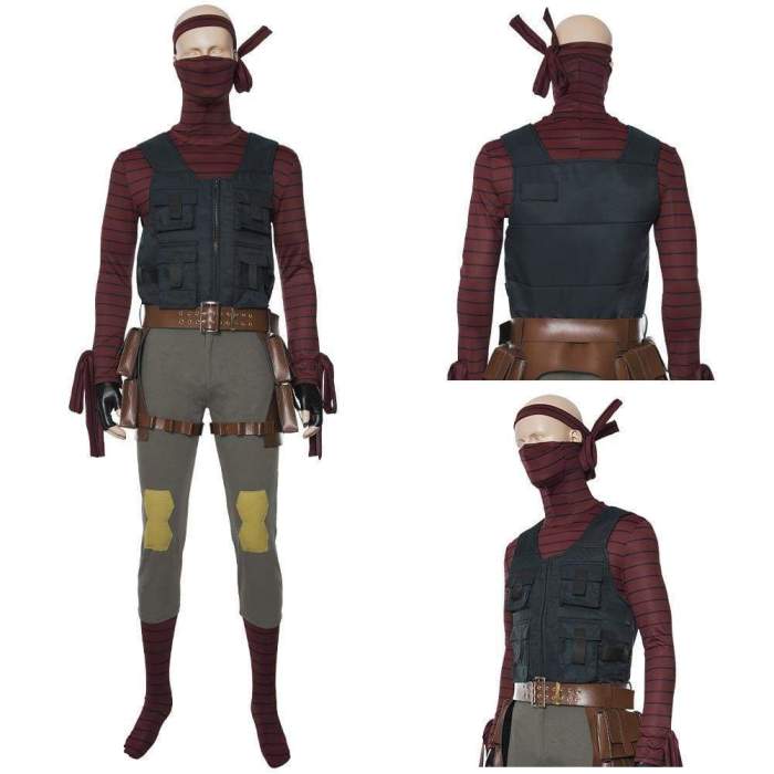 The Movie My Hero Academia Heroes: Rising Villain Ninja Mummy Cosplay Costume