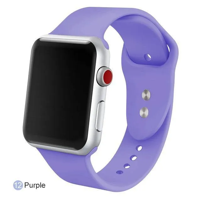 Apple Watch Pastel Colored Sports Watchband