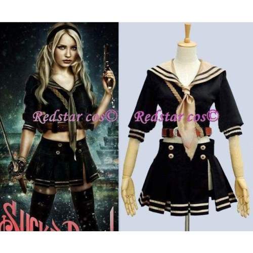 Sucker Punch Babydoll Emily Cosplay Costume - Custom made in Any size