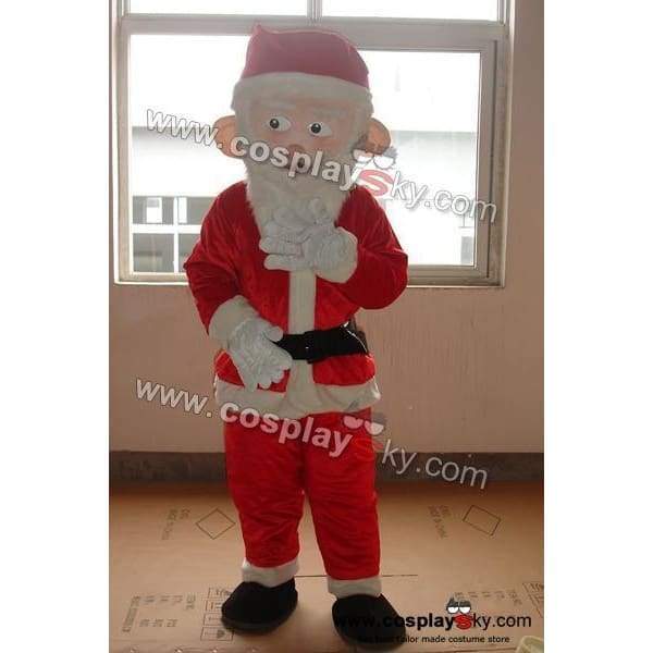 Santa Claus Mascot Costume Adult Size