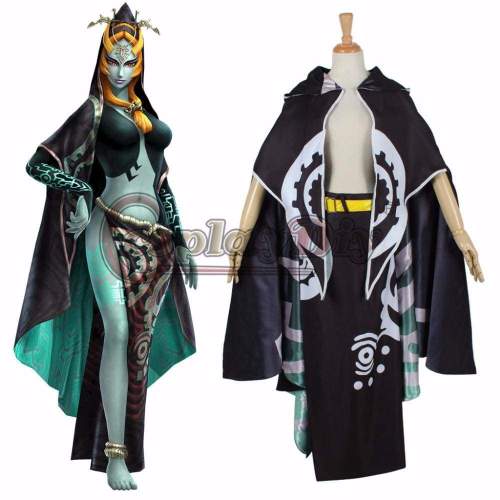 The Legend of Zelda Midna Costume Adult Women Halloween Carnival Cosplay Costume Custom Made