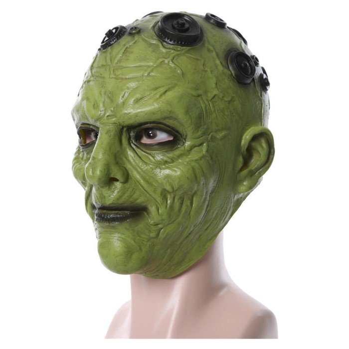 Krypton Brainiac Cosplay Mask Props