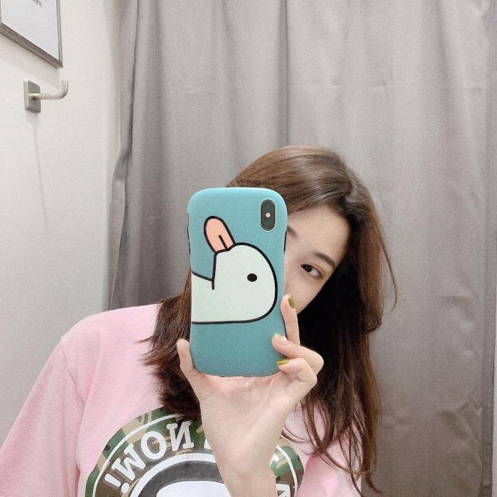 Minimalist Cute Duck Art Phone Case