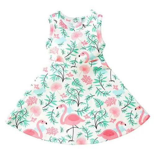 Doll Clothes Flamingo Tutu Dress