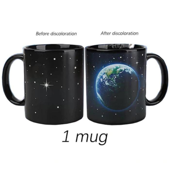 Limited Edition - Starry Sky Solar System Magic Color Changing Mug