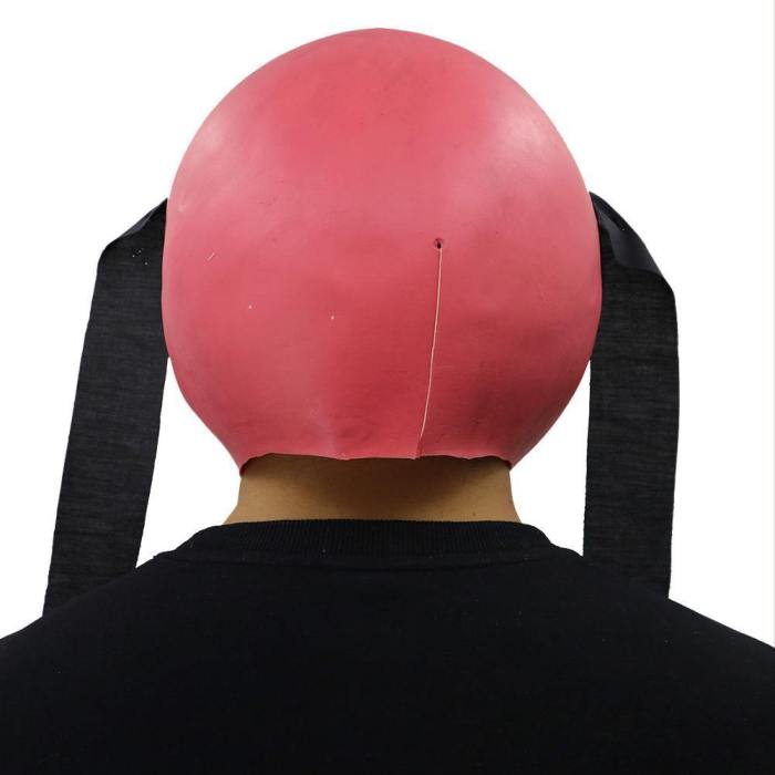 The Umbrella Academy Cha-Cha Latex Helmet Cosplay Accessories