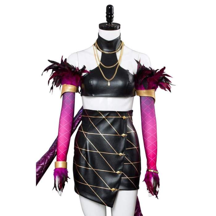 League Of Legends Agony'S Embrace Evelynn K/Da Skin Cosplay Costume