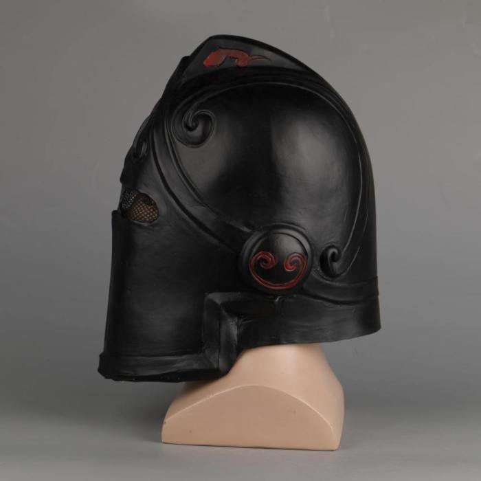 Game Fortnite Black Knight Legend Orange Skin Masks Halloween Cosplay Mask