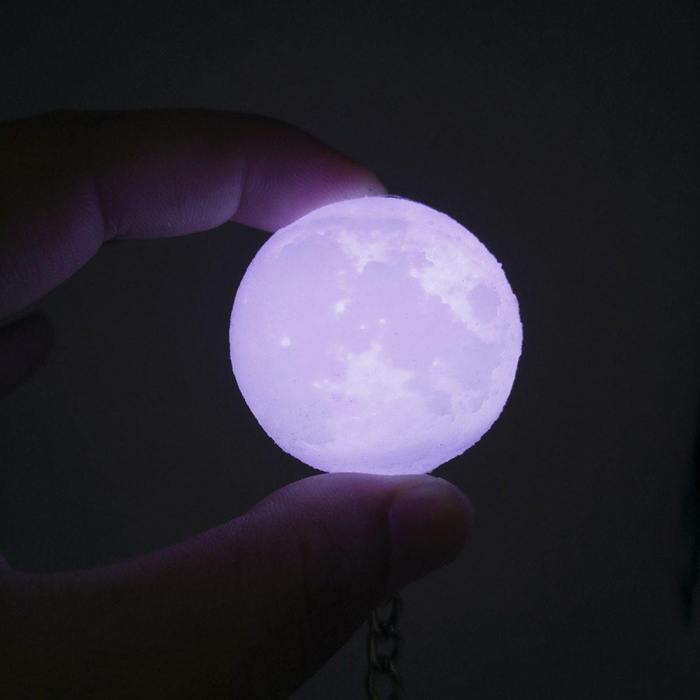 Moon Lamp Keychain