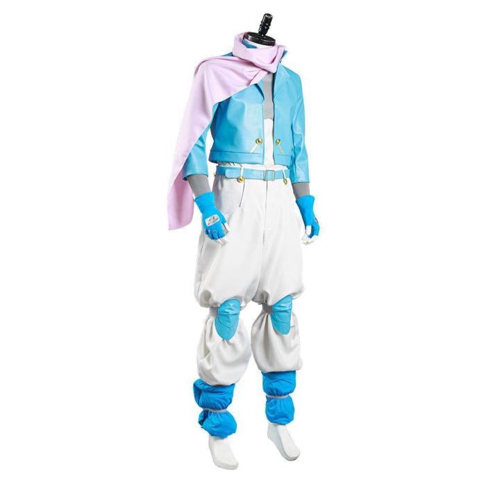 Jojo‘S Bizarre Adventure Part 2: Battle Tendency Caesar Anthonio Zeppeli Coat Pants Outfits Halloween Carnival Suit Cosplay Costume