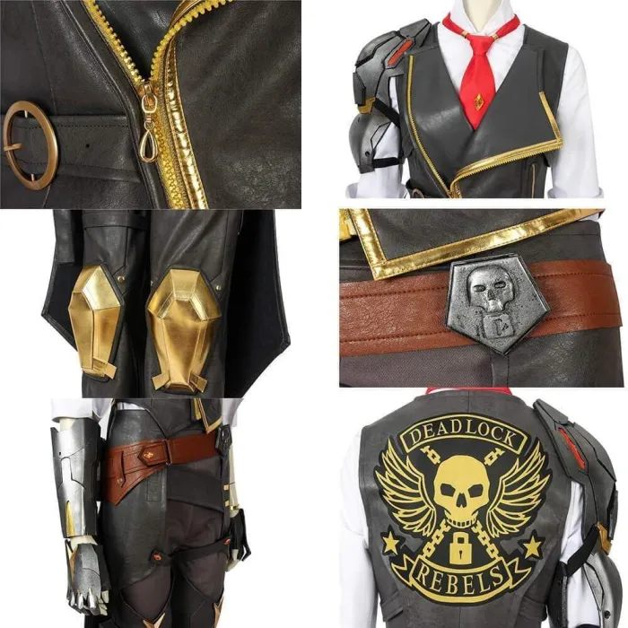 Overwatch Ashe Damage Cosplay Suits Halloween Party Cosplay Costume