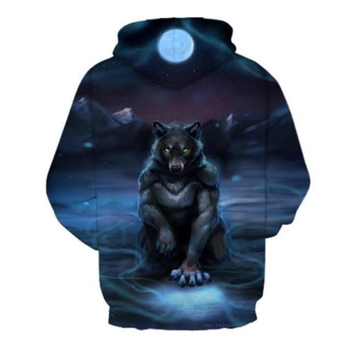 Lone Wolf Sweatshirt/Hoodie