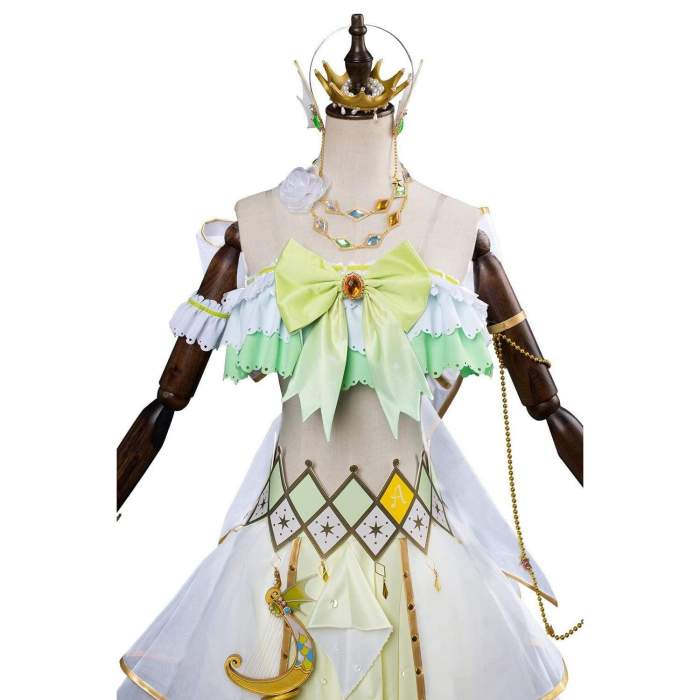 Lovelive Mermaid Festa Kunikida Hanamaru Cosplay Costume Awakening Dress