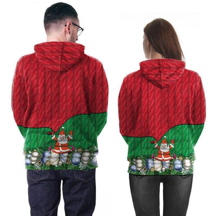 Christmas Bauble 3D Printed Hoodie Sweatshirt Pullover