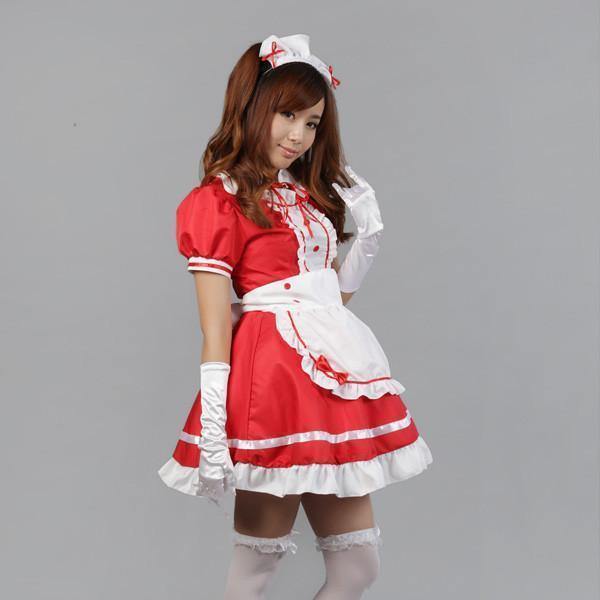 Maid Waitress Costumes - Ms002