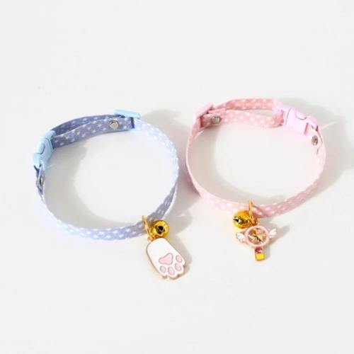 Adorable Pet Collar With Charm