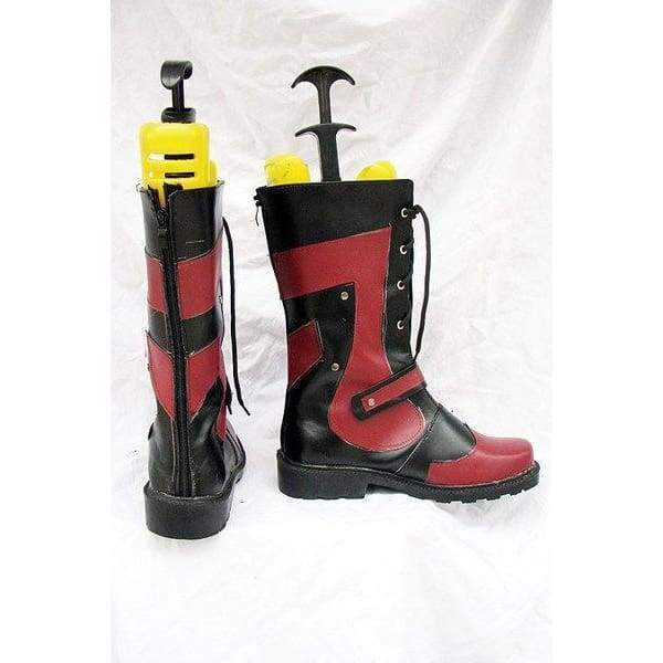 Tales Of The Abyss Luke Fone Fabre Cosplay Boots Red