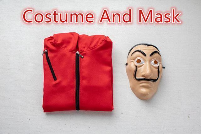 Salvador Dali Movie The House Of Paper La Casa De Papel Cosplay Party Halloween Mask Money Heist