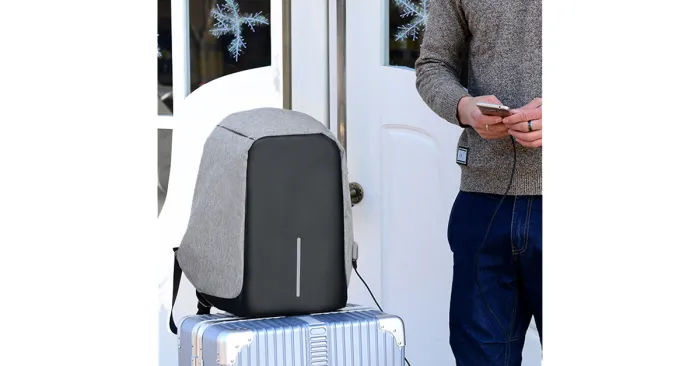 No Brainer Usb Charging Anti-Theft Backpack