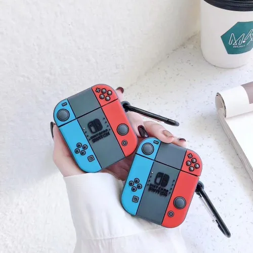 Switch Game Console Apple Airpods Protective Case With Keyring