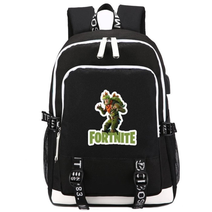 Game Fortnite Usb Student Backpack