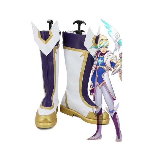 League Of Legends Ezreal Star Guardian Cosplay Shoes Boots