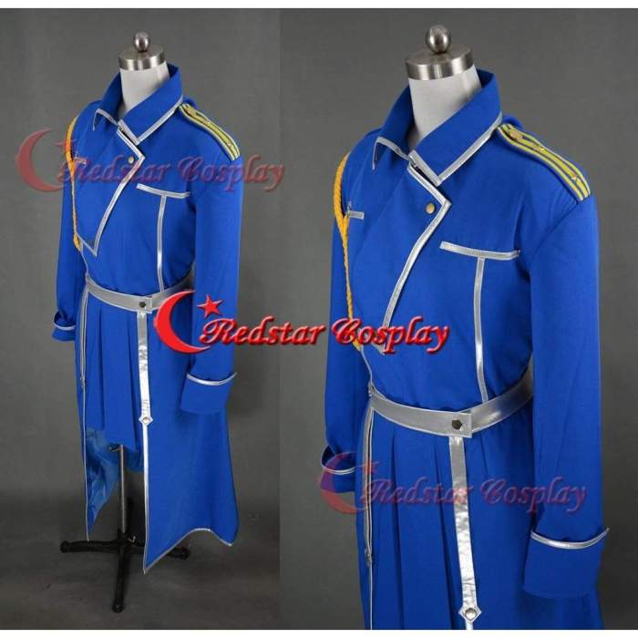 Roy Mustang Military Cosplay Costume Female Style From Fullmetal Alchemist Cosplay