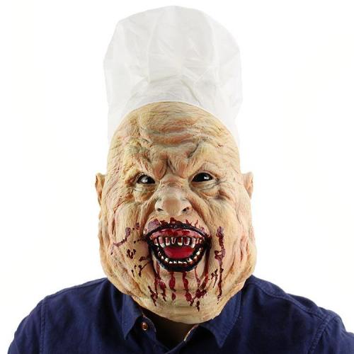 Mad Chef Halloween Party Mask Vampire Latex Masks