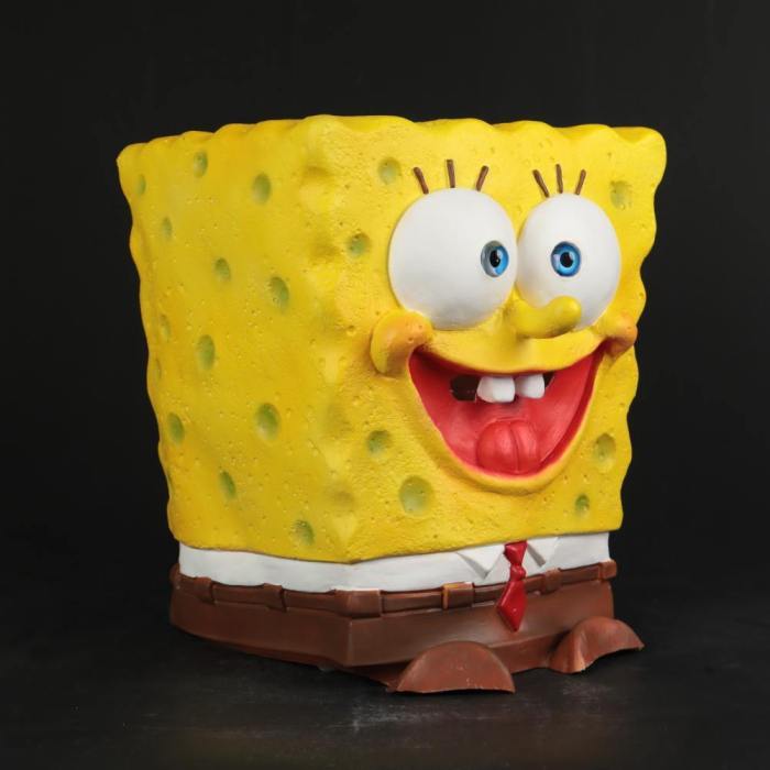 Cosplay Spongebob Squarepants Mask Patrick Star Masquerade Party Funny Masks Latex Adult Prop