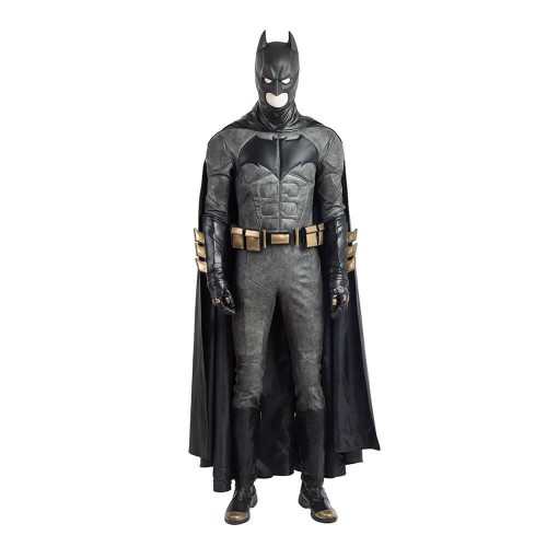 Justice League Batman Costume Black Full Set Costume