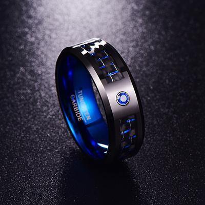 Ocean Blue Crystal Ring