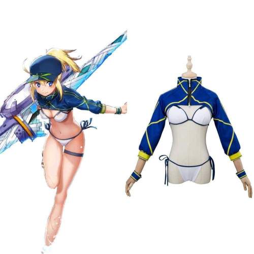 Fate/Grand Order Mysterious Heroine X Swimsuit Cosplay Costume