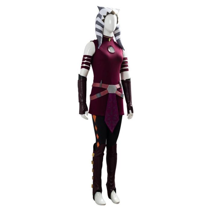 Ahsoka Tano Star Wars: The Clone Wars Suit Cosplay Costume