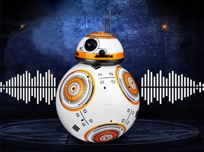 Star Wars Sound Dancing Electric Rc Robots Bb8 Small Ball 2.4G Remote Control Action Figure Kid Toys Intelligent Model Gifts