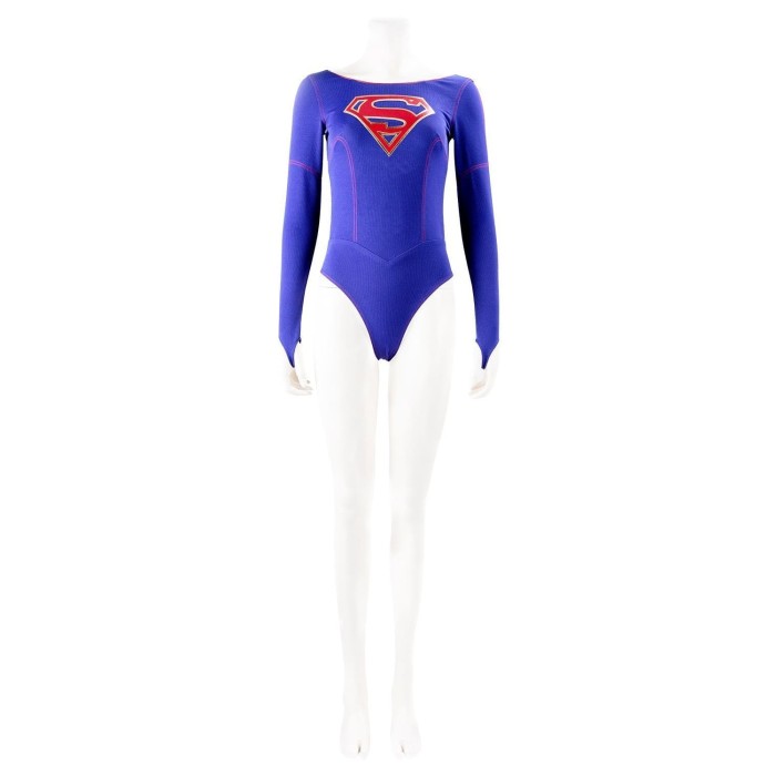 Supergirl Superwoman Kara Danvers Outfit Cosplay Costume Adult