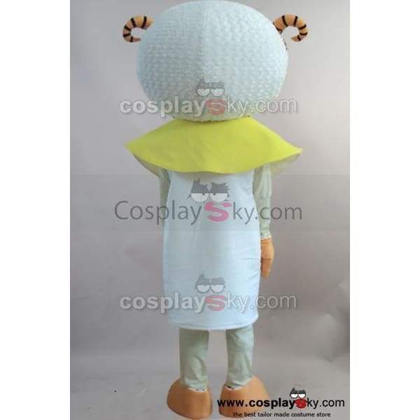 Cartoon Sheep Mascot Cosplay Costume Adult Size