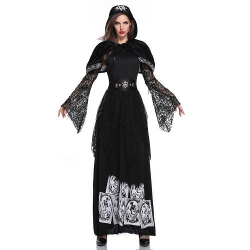 Adult Taro Cosplay Witch Long Skirt Stage Performance Costume
