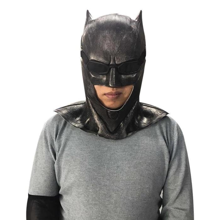 Justice League Batman Cosplay Mask Adult Superhero Batman Halloween Party Prop