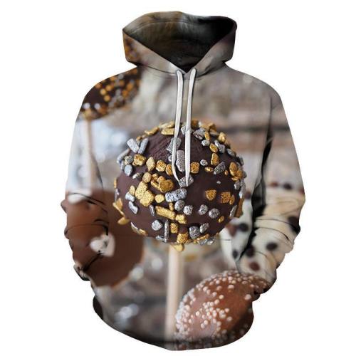 Chocolate Cake Pop 3D - Sweatshirt, Hoodie, Pullover