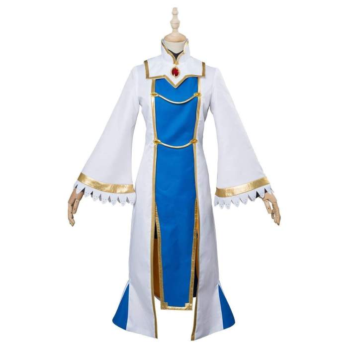 Anime Goblin Slayer Priestess Onna Shinkan Cosplay Costume