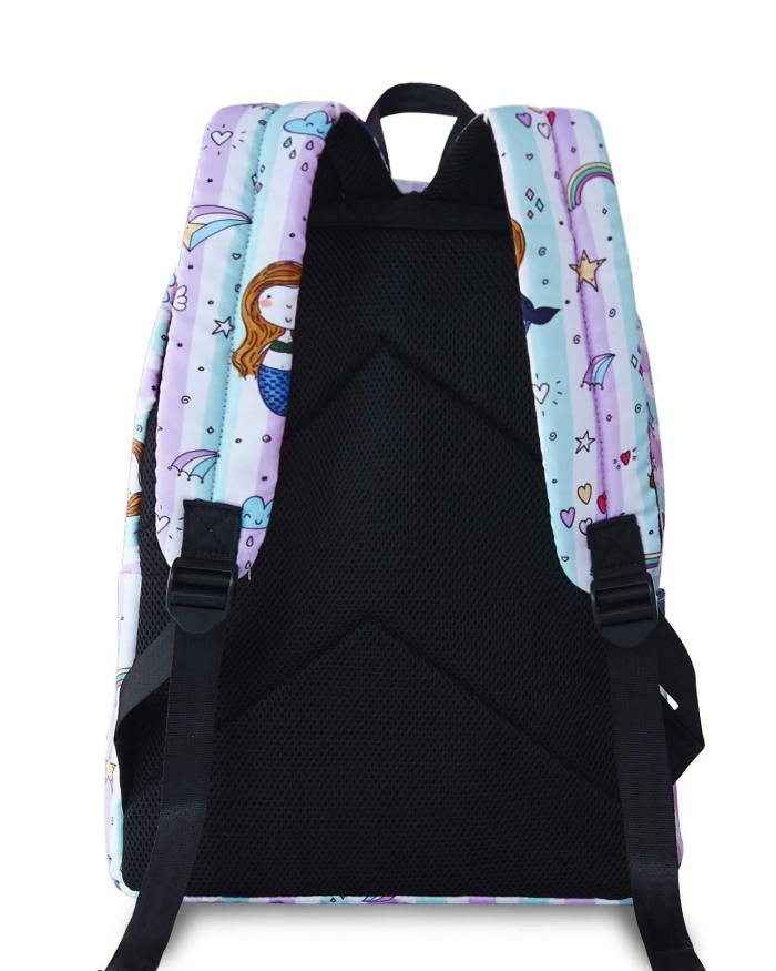 Girls Backpacks For School Kids Cute Girl Printed Bookbags