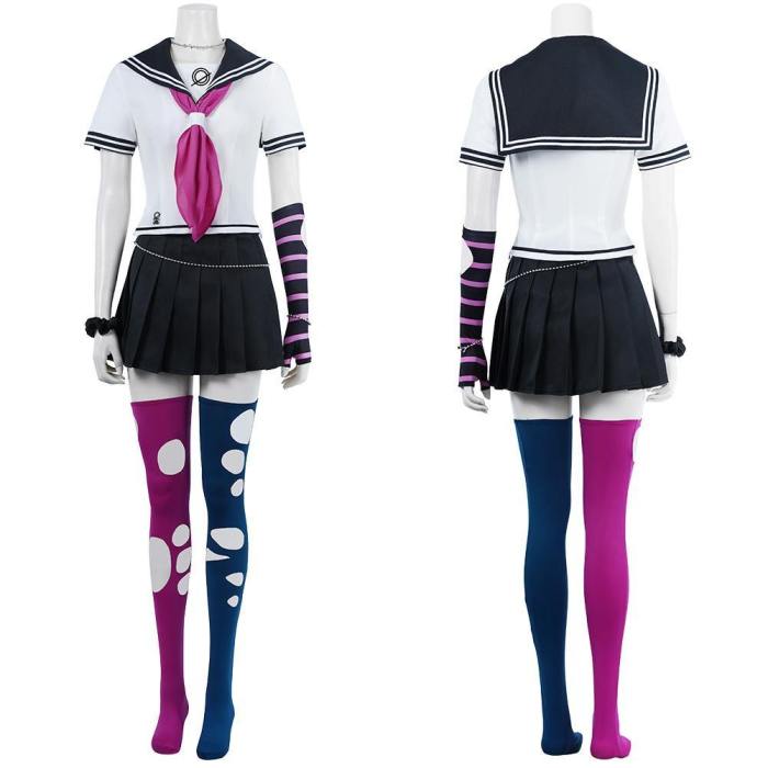 Super Danganronpa 2 Ibuki Mioda School Uniform Dress Outfits Halloween Carnival Suit Cosplay Costume