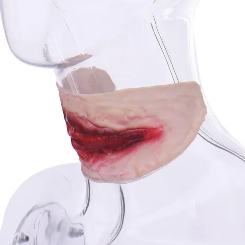 Scary Vampire Bite Horrible Halloween Festival Masks Neck Bite Wound Horror Mask Party Halloween Costume Party Cosplay Supplies