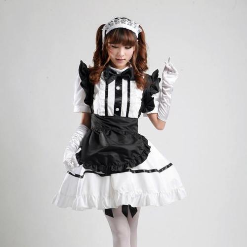 Maid Waitress Costumes - Ms003