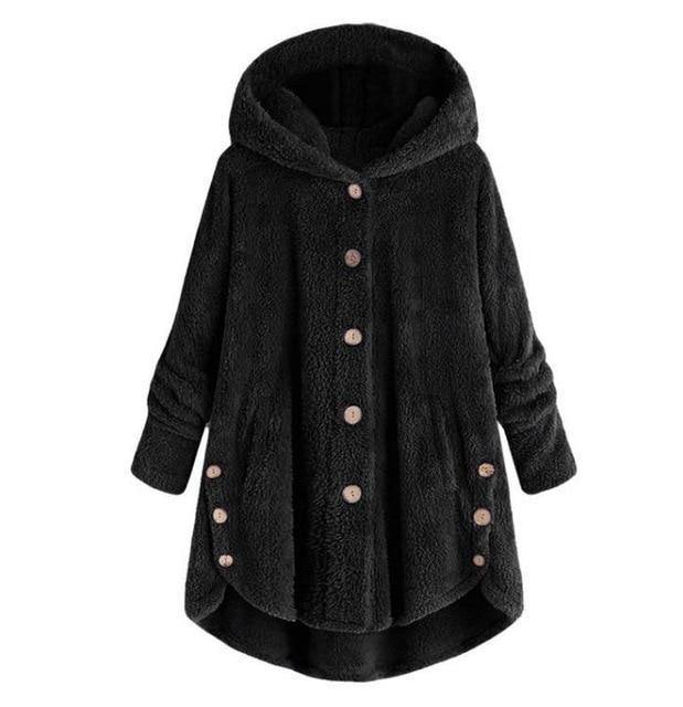 Women Plus Size Faux Fur Overcoats