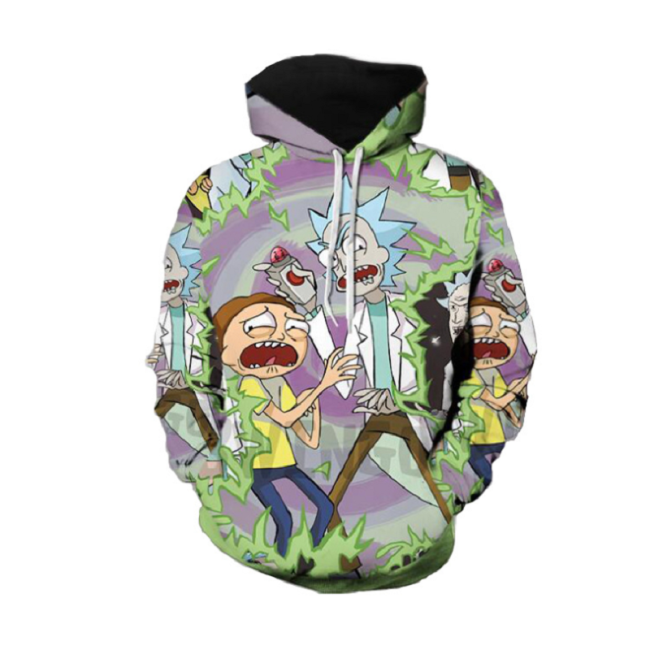 Rick And Morty Pullover Hoodie Csos857