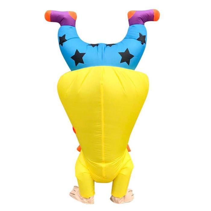 Inflatable Handstand Clown Carnival Christmas Halloween Party Costumes