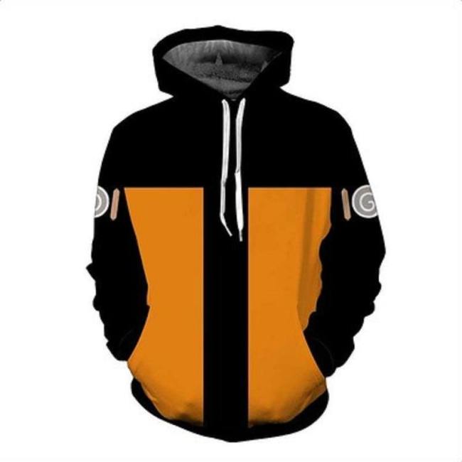 Naruto Hoodie Coat Sweatshirts Kakashi Akatsuki Sasuke O'Brien 3D Hoodies Pullovers