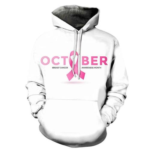 October Bca Month 3D - Sweatshirt, Hoodie, Pullover