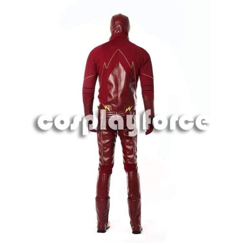 New The Flash Barry Allen Cosplay Costume mp002516